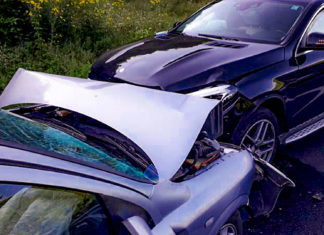 Accident între două mașini pe Dealul Dăii în ultima zi din 2021