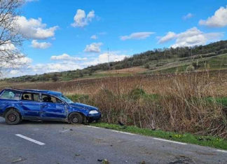 Un tânăr de 17 ani a murit de ziua lui! Maşina în care se afla s-a răsturnat, între Buia şi Mihăileni