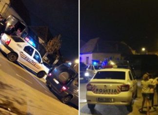 10 persoane au fost reținute după ce s-au bătut cu răngi și topoare