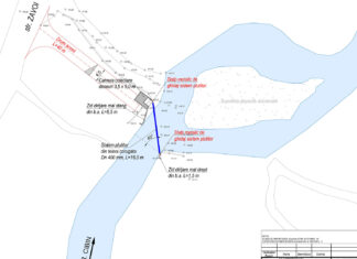 Începe amenajarea unui sistem plutitor de colectare deșeuri pe râul Cibin