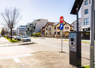 Automatele noi de parcare de pe Calea Dumbrăvii au fost puse în funcțiune