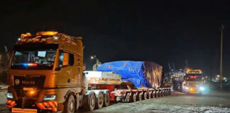 TBM-ul de 3.300 de tone pentru Tunelul Poiana a sosit în România. Moment-cheie pentru Autostrada Sibiu–Pitești