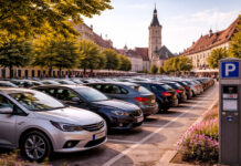 Sibiu: un loc de parcare la 4 locuitori și abonamente de 23 lei pe lună