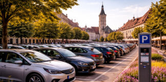 Sibiu: un loc de parcare la 4 locuitori și abonamente de 23 lei pe lună