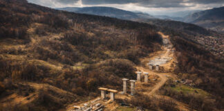 Autostrada Sibiu – Pitești: progres de 13,5% pe secțiunea Cornetu – Tigveni și lucrări intense la Tunelul Poiana